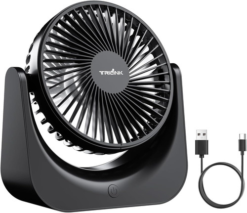 Trilink small usb desk fan - desk, –