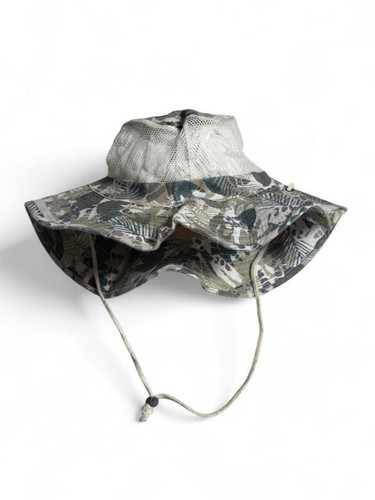 Leaf men bucket hat - hat, white