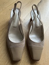 Vintage Bruno Magli Designer Ladies Shoes Patent Leather  Slingback 38.5