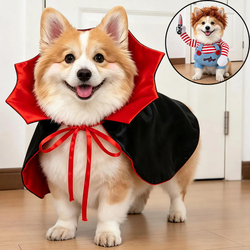 Halloween pet horror doll - halloween,