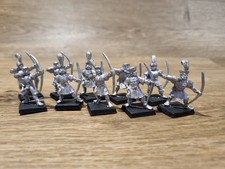 The Empire Bowmen X10 Rare Oop Metal Complete Fantasy Mordhiem 4th Edition