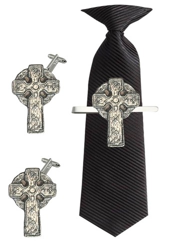 Z59 celtic cross - celtic, cufflinks