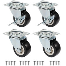 4 x Heavy Duty Swivel Castor