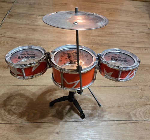 First band drum set child - first,
