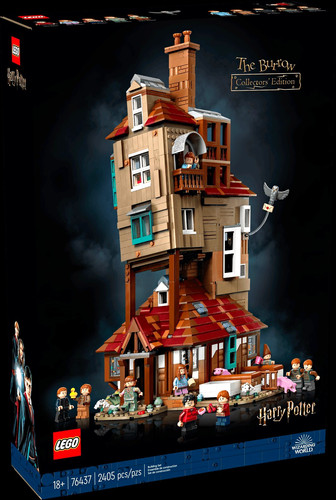 Lego harry potter the burrow - potter,