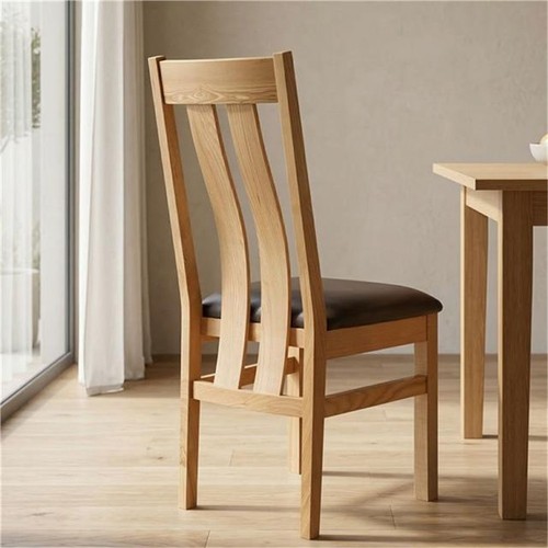 Oak 2pc curved back - 2pc,
