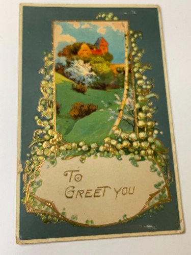Greet you postcard 1910 - to,