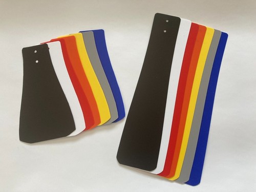 Unbranded splayed mud flap set - mud,