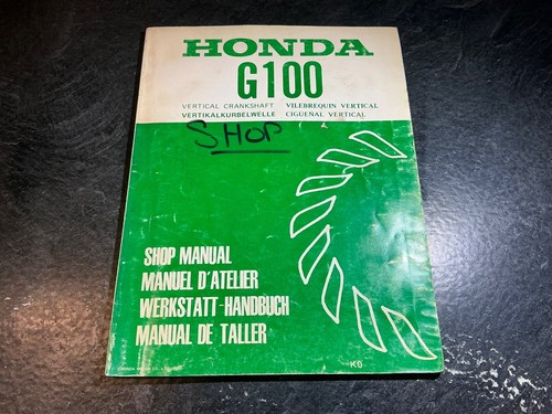 Honda g100 engine - engine, oem