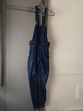 Dark Blue Denim Dungarees