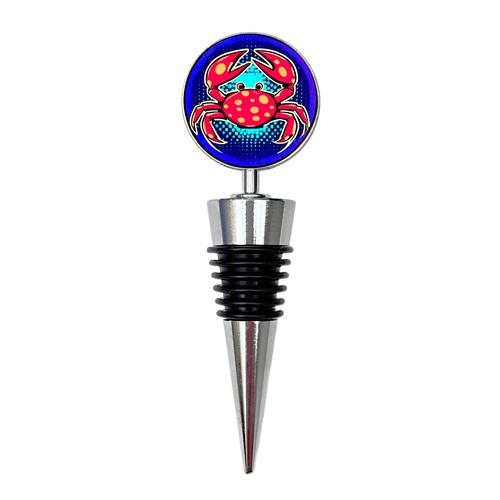 Cancer wine bottle stopper - bottle,