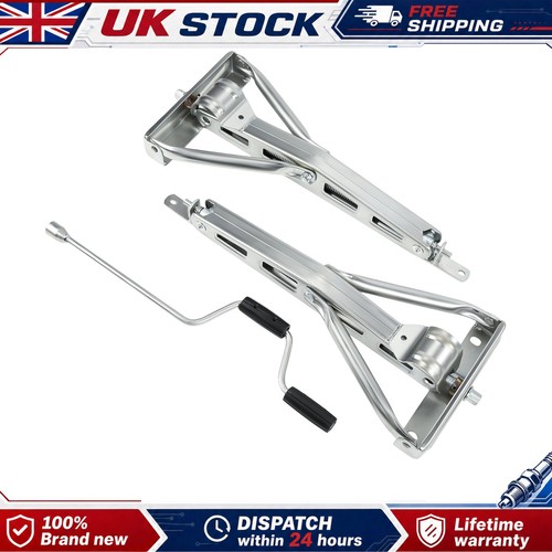 2pcs galvanised caravan jack - caravan,