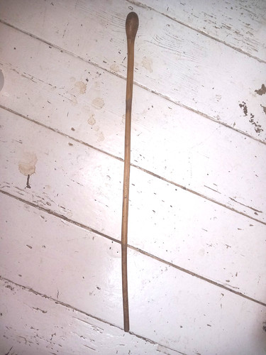 Vintage military swagger stick - military,