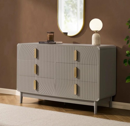Marnie drawer chest taupe - 6,