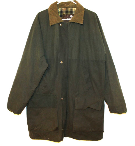 Openair waxed oilskin mens - waxed,