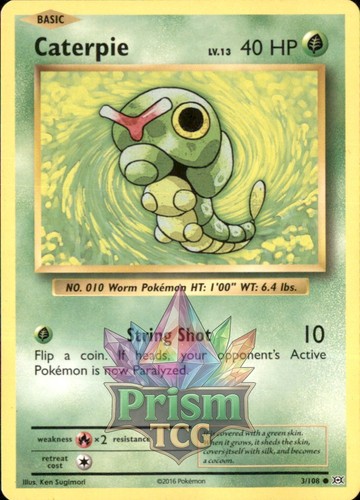 Caterpie 108 common - caterpie,