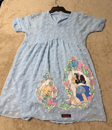 Ooak snow white dopey upcycled - snow,