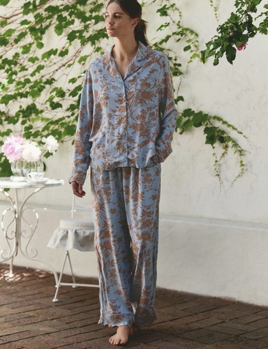 Laura ashley blue brown lloyd - laura,
