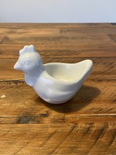 Vintage Ceramic White Chicken