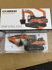 Develon DX380HD Crawler Excavator 1/50 Scale Die-Cast used in Original Box