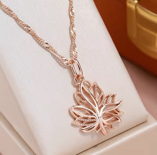 Flowers rose gold 585 - rose,