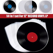50x Anti Static 12'' LP LD