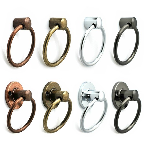 Ring pull handles round - ring, swing