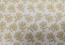 4.5 Metre 100% Cotton Premium Patchwork & Craft Fabric   Jacobean Style On Cream