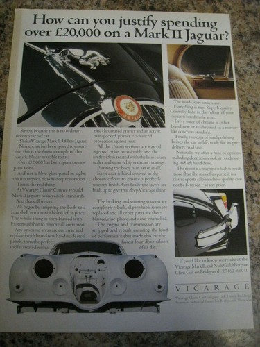 Vicarage classic car company - vicarage,