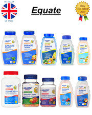 Equate Antacid Extra Strength & Ultra Strength Chewable Tablets - Various Pack