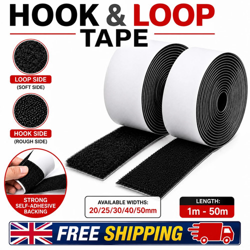 Self adhesive heavy - adhesive, hook
