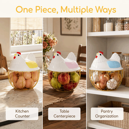 Cute egg holder iron - cute,