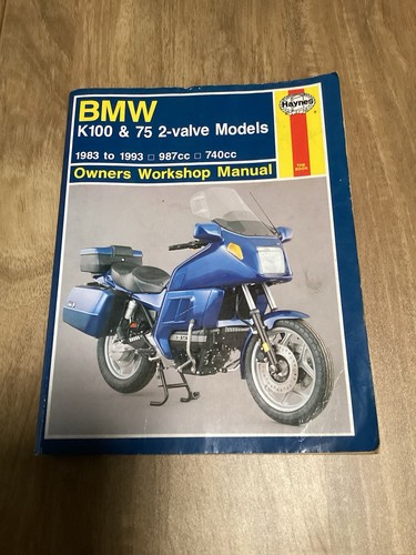 Bmw k100 k75 1983 - bmw, owners