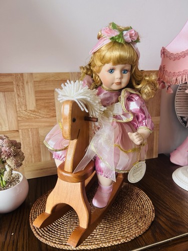 Rare vintage porcelain doll - vintage,
