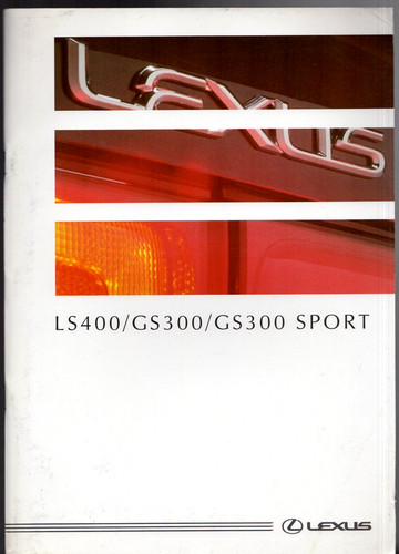 Lexus range 1996 1997 - lexus,
