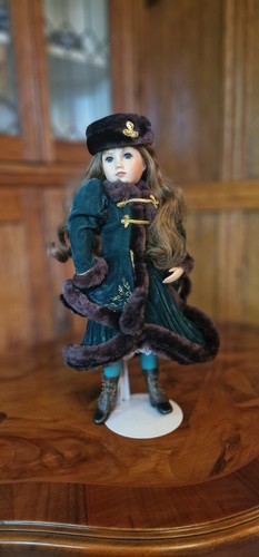 Danbury mint porcelain doll - porcelain,