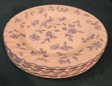 Six Vintage BHS Bristol Blue Dinner Plates