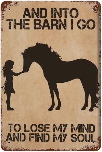 Tin sign into - "into, the