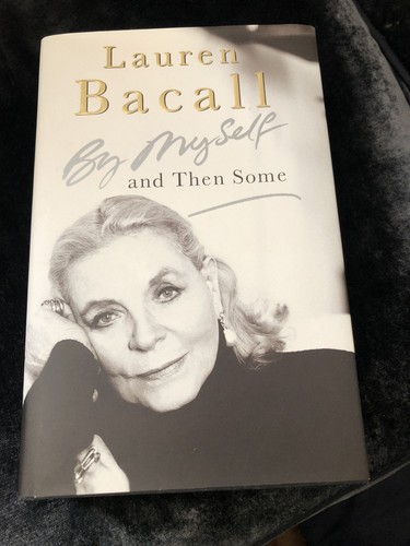 Lauren bacall signed biography - lauren,