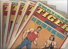5 VINTAGE TIGER AND SCORCHER
