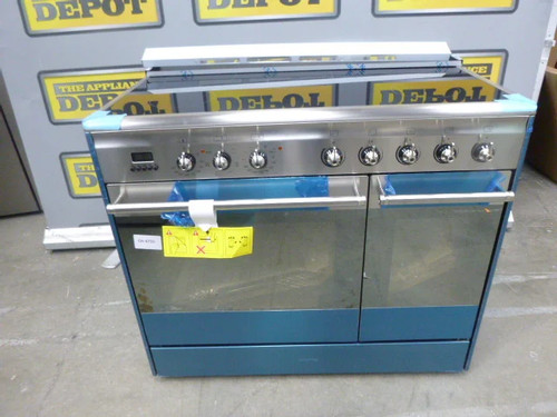 Smeg range cooker steel - range, st.steel