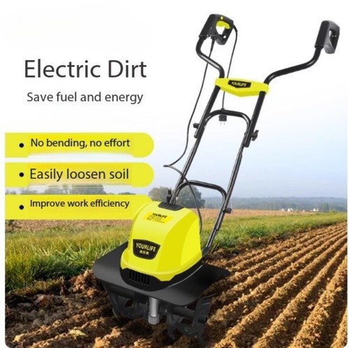 Electric tiller and - and, soil
