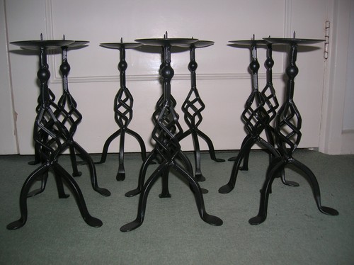 Ten iron twisted basket - ten,
