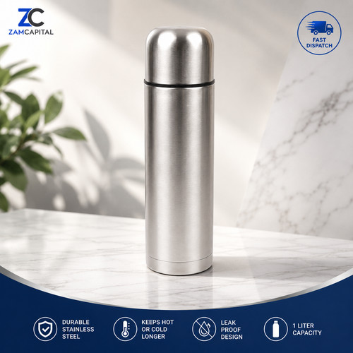 Stainless steel flask - 1l,