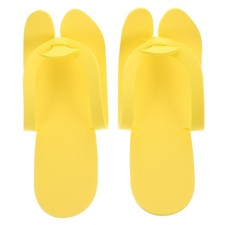  10 Pairs Salon Slippers Disposable Guest Slippers Pedicure Slippers Hotel