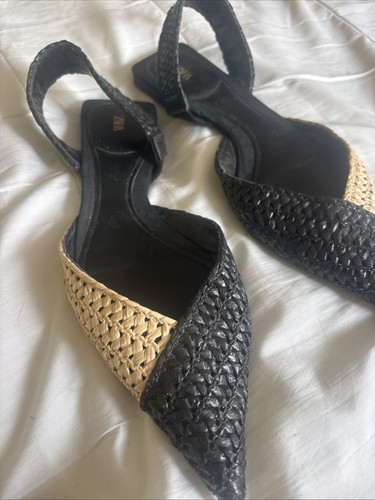 Flat rafia zara - flat,