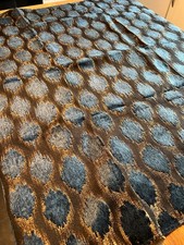 Zoffany Ikat Spot Ink Fabric