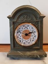 Aynsley Portland Ware Mantel Clock H15cm X W11cm Vgc
