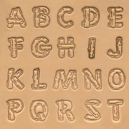 Wood grain log font - grain-log, alphabet