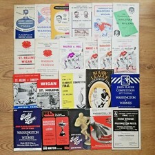 Rugby League Final Programmes 1947 - 2004